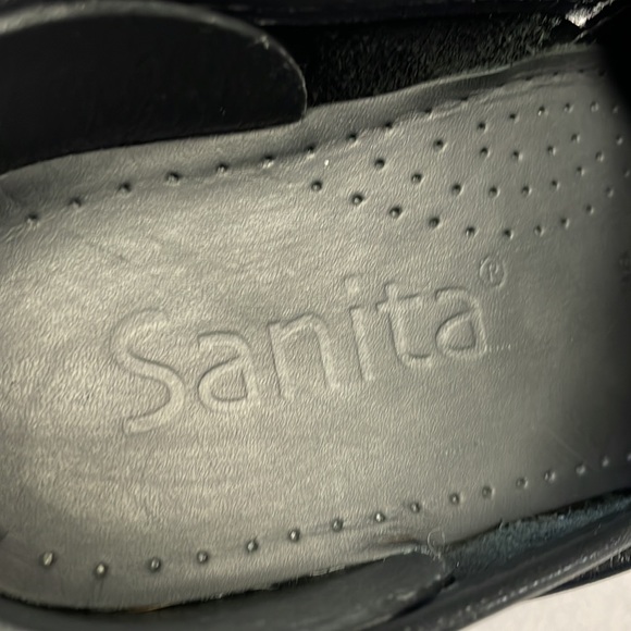 Sanita Women’s Clogs Slip-On Closed Back Leather Upper Size 38 Used PreOwned - Picture 13 of 17